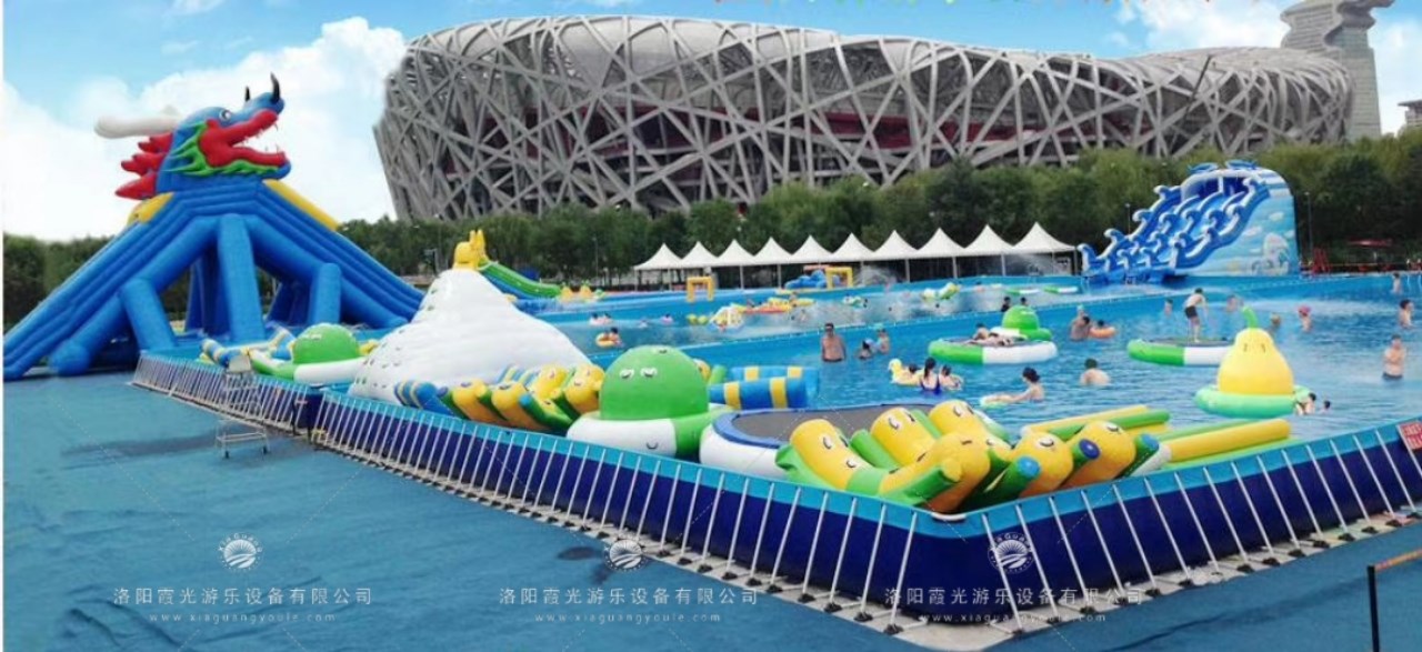 东河镇儿童乐园充气游泳池